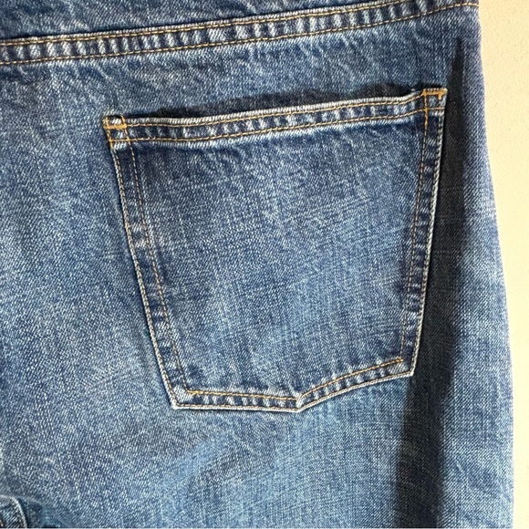 TAYLOR STITCH Sz 33 Slim Button Fly Mid-Wash 100% Organic Cotton Jeans - Picture 11 of 15